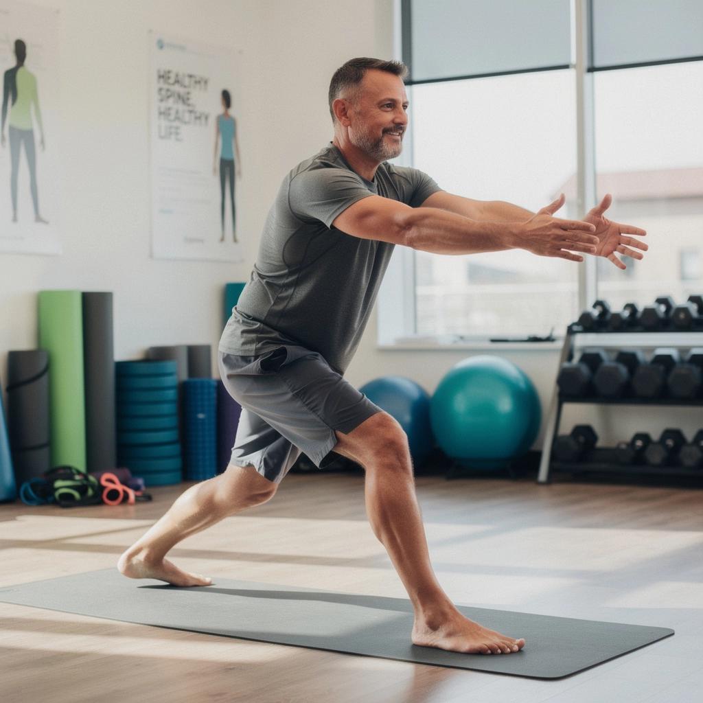 Una mujer meditando en posición de loto, promoviendo la conexión mente-cuerpo para el bienestar de la espalda.